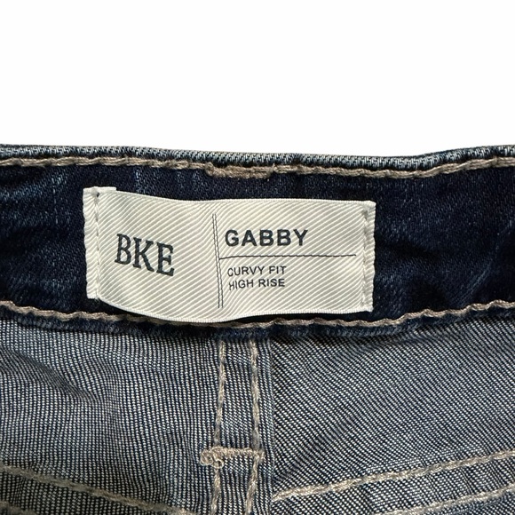 BKE Women's Gabby Curvy Fit High Rise Stretch Capri Jeans | Size 28 - Picture 4 of 8